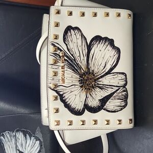 Michael kors handpainted purse